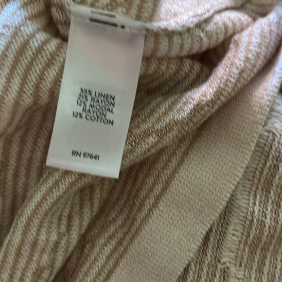 NWT J Jill Pure Jill Wheat Long Sleeve Crew Neck Lite Sweater Size L Tall - Picture 6 of 6